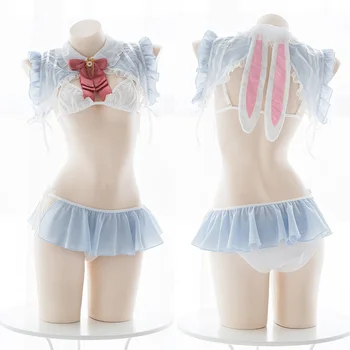 Sexy Erotické Spodné Prádlo, Kostýmy Školské Dievča Cos Sailor Moon Cosplay Kostýmy Bunny Dievča Ženy Slúžka Oblečenie Kawaii Mini Sukne