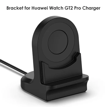 Silikónové Poplatok Stojan, Držiak Stanica pre Huawei Sledovať GT2 Pro Nabíjacej Kolísky Inteligentný Náramok Náhradné Nabíjací Kábel