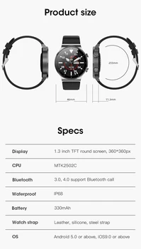 Smart Hodinky M2 pro pre mužov hodinky Globálna Verzia skladom Fitness Tracker IP68 hodiny pre IOS Huawei PK Huawei GT2 Pro ticwatch