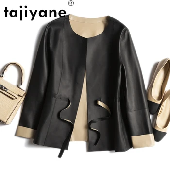 Tajiyane 2021 dámske Kožené Sako Ženy, Skutočné Ovčej Bundy Originálne Kožené Kabáty Ženské Oblečenie Mujer Chaqueta TN2816