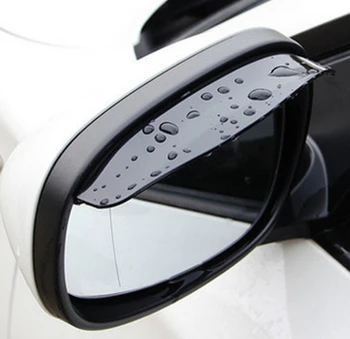Univerzálny Auto Príslušenstvo Spätné Zrkadlo Dažďový obočie Daždi Kryt pre Peugeot 206 307 406 407 207 208 308 508 2008 3008-6008