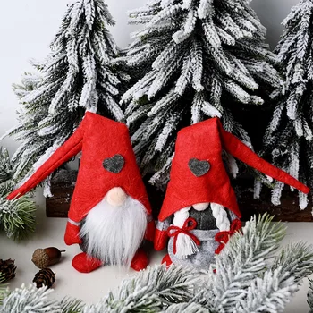Vianočný Les Starý Muž Láska Stojí Bábika Anonymný Bábiky, Dekorácie Vysoko-kvalitných materiálov, pohodlné netkanej textílie plyšové
