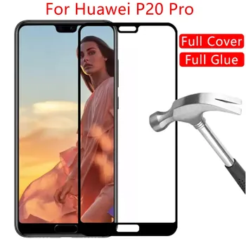 2 ks 9D Úplné Pokrytie Tvrdeného Skla Pre Huawei P20 pro S 20pro Bezpečnosti Screen Protector na huawei p20pro P 20 Pro Ochranné Sklo