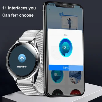 2020 Smart Hodinky Strane ultratenké celej obrazovke Fitness Tracker s Srdcového tepu Vodotesný IP68 Smartwatch Business hodinky
