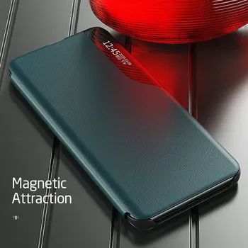 360 Magnetické Adsorpcie Flip Telefónu Prípade Pre Xiao Mi Poco F3 M3 X3 NFC Prípade Mäkké Zadný Kryt na Xiomi Xaomi Poko F3 PocoF3 Armor