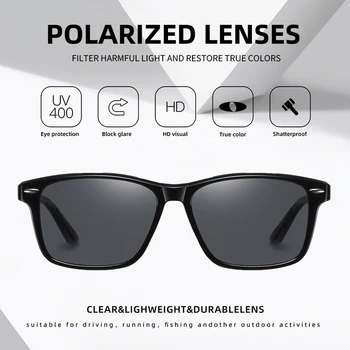 AOFLY Námestie Polarizované slnečné Okuliare Pre Mužov Ultralight Acetát Flexibilný Rám UV400 Anti-glare Slnečné Okuliare Ženy Mužskej Módy 2021
