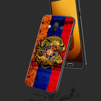 Arménsko Arméni Príznak Pre Samsung Galaxy J2 J3 J4 Core J5 J6 J7 J8 Prime Duo Plus 2018 2017 Black Telefón Prípade