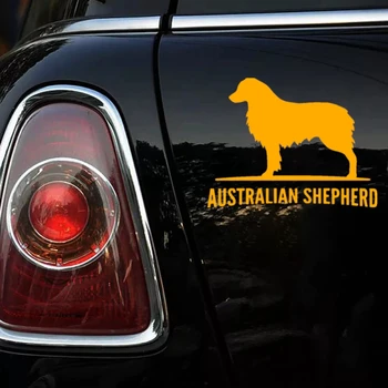 CK3396# Austrálsky Ovčiak vinyl auto nálepky, reflexné, nepremokavé pohode vymeniteľné nepremokavé odtlačkový samolepiace