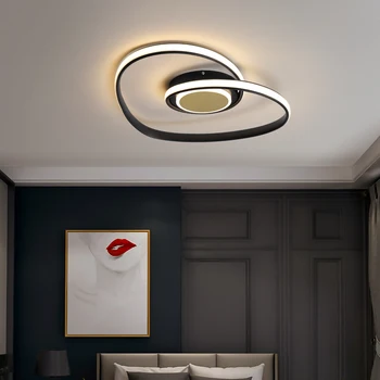 Domáce dekorácie stropné led svetlá izba Minimalizmus Srdce lampa moderného pre obývaciu izbu zariadenia domu, spálňa s diaľkovým ovládaním