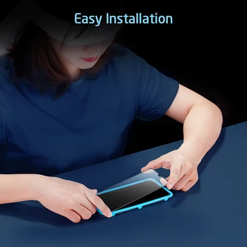 ESR Tvrdeného Skla pre OnePlus 8 8 Pro Screen Protector pre Oneplus 8 7 7T Pro Úplné Pokrytie Anti Modrý-Ľahký Tvrdeného Skla Film
