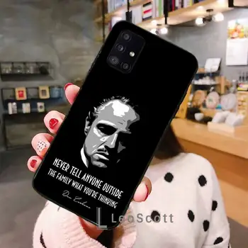 Farebné Godfather Marlon Brando Telefón Prípadoch Pre Samsung A50 A51 A71 A31 A21S S8 S9 S10 S20 S21 Fe Plus Ultra 4G 5G