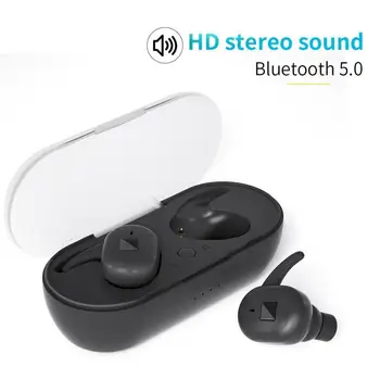 Hot Predaj Y90 TWS Bluetooth 5.0 Slúchadlá Stereo Slúchadlá Bezdrôtové Bluetooth Slúchadlá In-ear Slúchadlá Pre Všetkých Chytrý Telefón