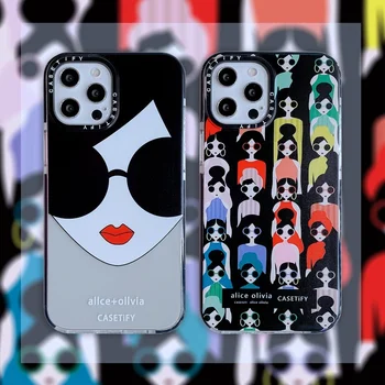 IN Značka Fashion Girl Obrázok Telefón puzdro Pre iPhone 12 Mini 11 Pro XS Max XR 12Pro SE 2020 7 8 Plus X Silikónové Mäkké Pokrytie Coque