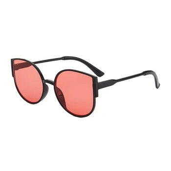 Luxusné Módne slnečné Okuliare Ženy Muži Cat Eye Módne Slnečné Okuliare Retro Lunette Gafas PC Rám Okuliarov Oculos Retro Odtiene oculos