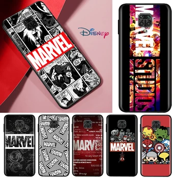 Marvel Avengers Pre Xiao Redmi Poznámka 10 10 9 9S 9T 8T 8 7 6 5 Pro Max 5A 4X 4 5G Mäkké Silikónové Telefón Prípade