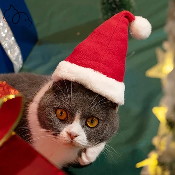 Mačka Vianočné Hat Vianočné Psov Príslušenstvo Psa Klobúky Pet Produkt Zimné Klobúk pre Mačky, francúzsky Buldog Klobúk pre Mačky Klobúk pre Psov