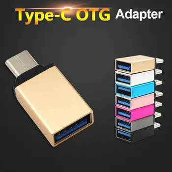 Mini USB 3.1 Typ-C kábel Kábel Adaptéra USB 3.0 Hliníkovej Zliatiny OTG Converter Pre Všetky Typ-c Mobilný Telefón, Tablet PC Macbook DU55