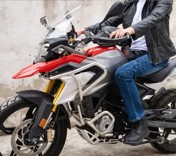 Modrá / čierna farby 2020 Rok starý kovboj motocyklové nohavice pánske Moto džínsy ochranný výstroj na koni turné motokrosové nohavice