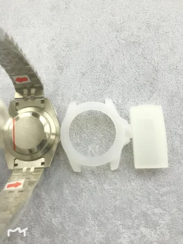 Muži Hodinky GMT Noob V3 Verzia Ázia ETA 2836 Náramkové hodinky Vodotesné 50M Sapphire Keramické Rám z Nehrdzavejúcej Ocele Pevná Spona