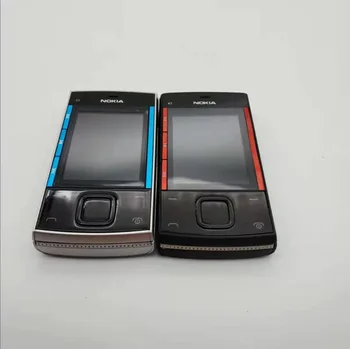 Nokia X3, Repasované Pôvodné Nokia X3 Mobilný Telefón Odblokovaný X3-00 Jazdca Mobil & Jeden rok záruka