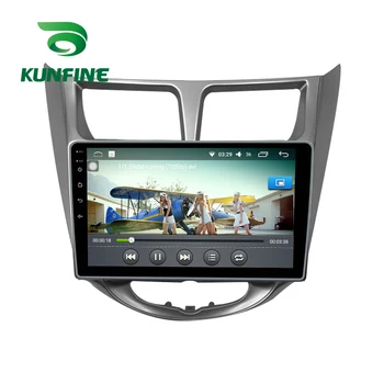 Octa-Core Android 10.0 Auto DVD Prehrávač, GPS Navigáciu Ústrojenstva Auto Stereo pre Hyundai Verna Prízvuk Solaris 2010-2016 Rádio