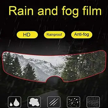 Prilba Jasné, Anti-Fog Film Rainproof Film Nálepky PET Univerzálne Motocyklové Prilby Objektív Hmla Odolný Filmy Moto Racing Accessori
