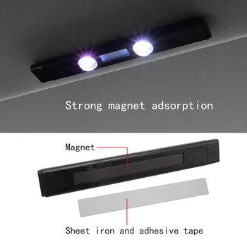 RGB Auto Atmosféru Svetla 5 Režimov USB Nabíjateľné Strechy Star Okolia Lampa S Diaľkovým ovládaním Pre Auto Dekorácie Interiéru