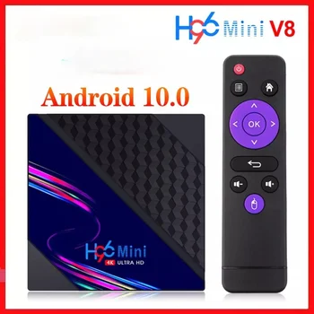 Smart TV Box Android 10 H96 MINI V8 RK3228A Rockship Android TV Box 2 GB, 16 GB 2.4 G Wifi Hrať H96Mini nokia multimedia H96 MAX