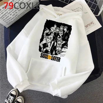Soul Eater hoodies muž Ulzzang Nadrozmerné harajuku vytlačené mužské oblečenie, mikiny tlačené