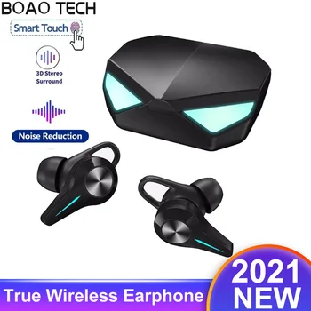 TWS Bezdrôtové Bluetooth Slúchadlá PUBG E-Sports Herné Slúchadlá 65ms Nízku Latenciu Slúchadlá s Mikrofónom Stereo Audio Duálny Režim Headsetu
