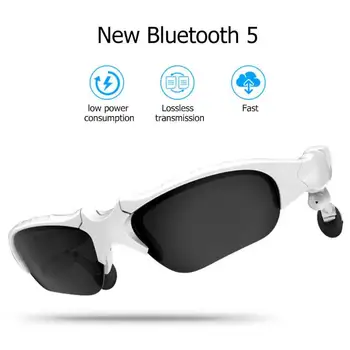 X8S Bluetooth-kompatibilné Slúchadlá Slúchadlá Slúchadlá Bezdrôtové slnečné Okuliare w/Mic
